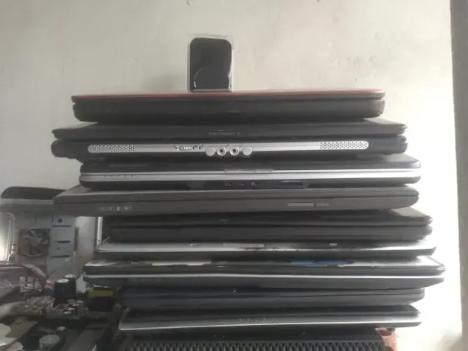sucata de notebooks