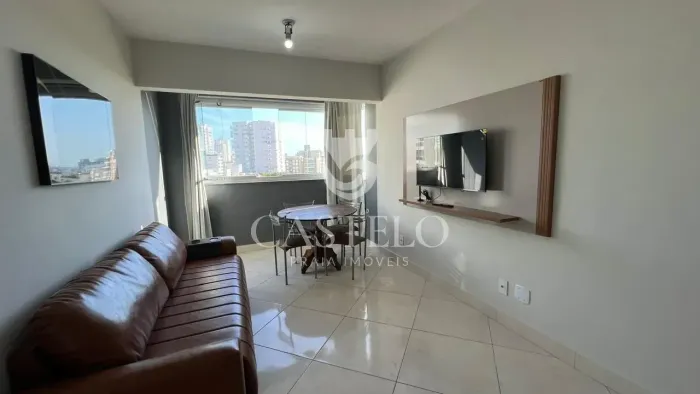 Cobertura duplex na Praia do Morro, área gourmet com churrasqueira e vista mar, prédio com