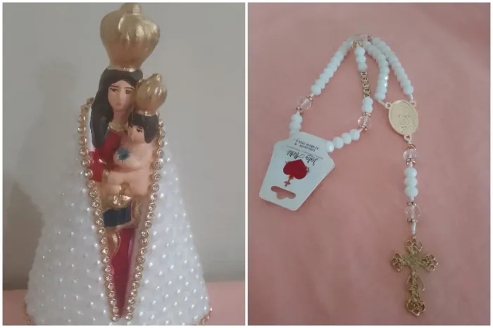 Super promoção de kits de imagens custumidas + terço..