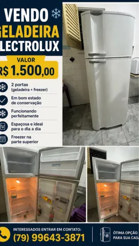 Geladeira eletrolux