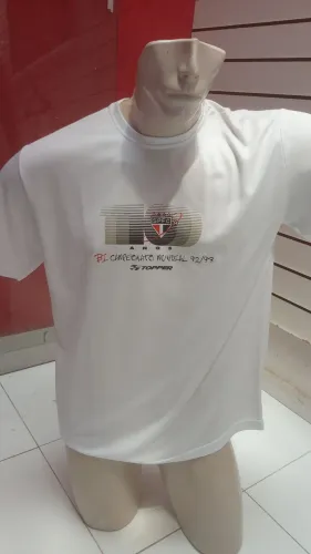 CAMISA SAO PAULO TOPPER ORIGINAL DA ÉPOCA BI MUNDIAL