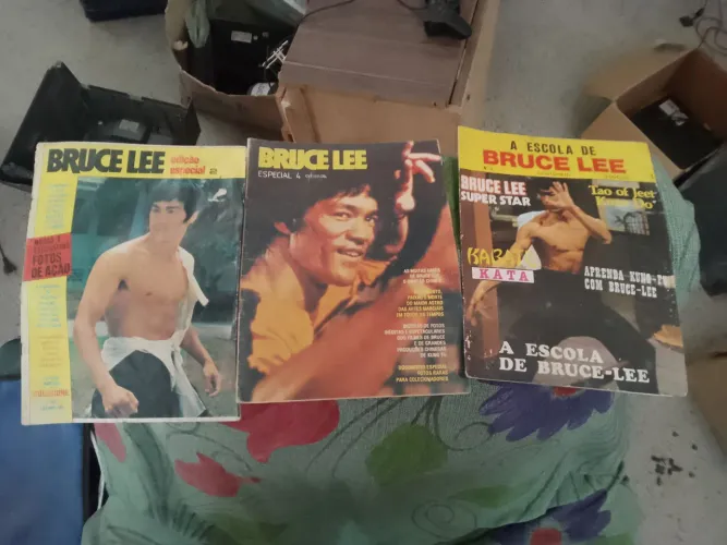 Revistas raras Bruce Lee