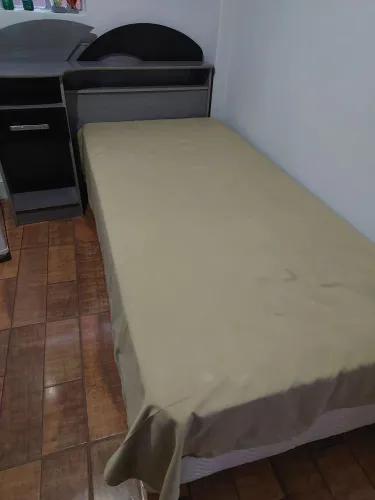 Cama Box Solteiro + Cabeceira