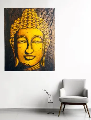 Quadro grande de Buda