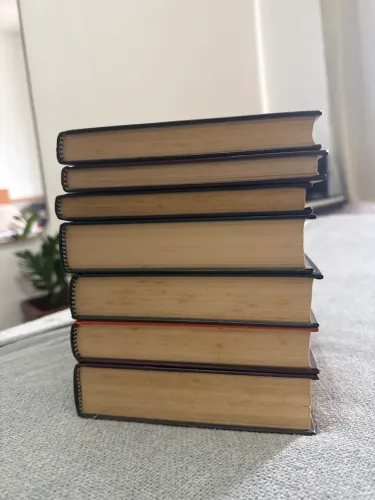 Coleção de livros harry potter capa dura