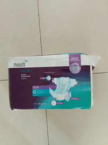 Fraldas para adulto tamanho G e XG