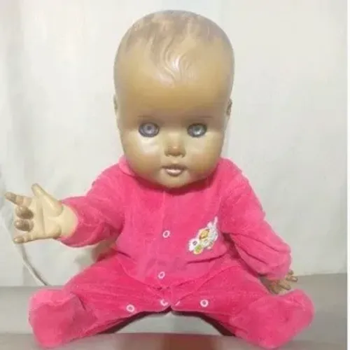 Boneca Antiga Estrela 58 cm Vintage Bebê Clássico Colecionador