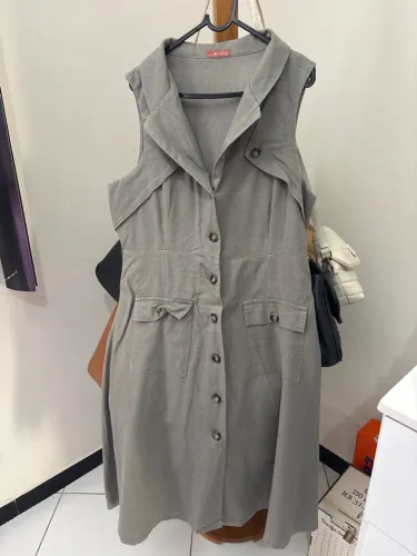 Vestido em linho