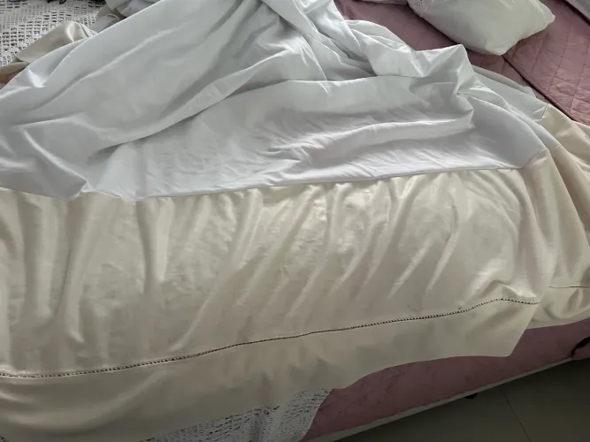 Saia para cama queem