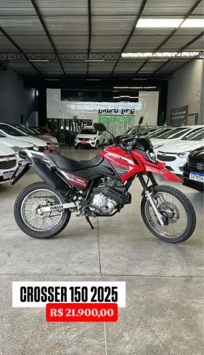 ? Crosser Z 2025 Vermelha | 6.000 km