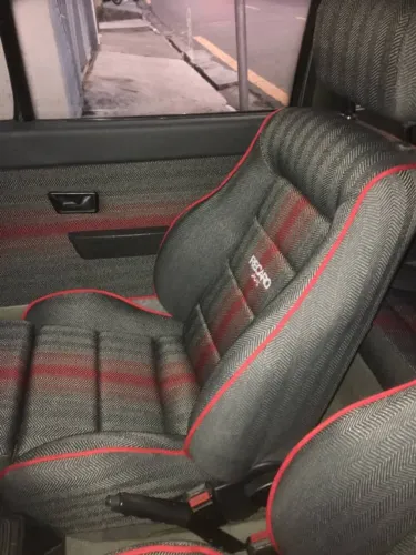 Banco Recaro Laguna Vermelho Com Garantia