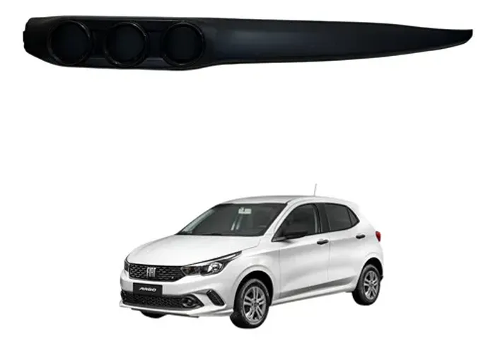 Moldura Difusor Ar Condicionado Painel Fiat Argo 2022