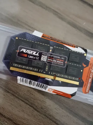 Memória RAM 8GB DDR3L 1333MHz Notebook