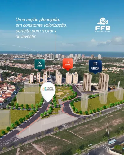 Apts Maris Nova Aruana - Parcelas pequenas, conquista gigante!