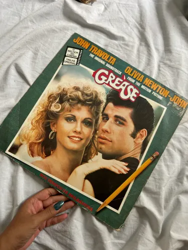 Lp Grease duplo trilha sonora