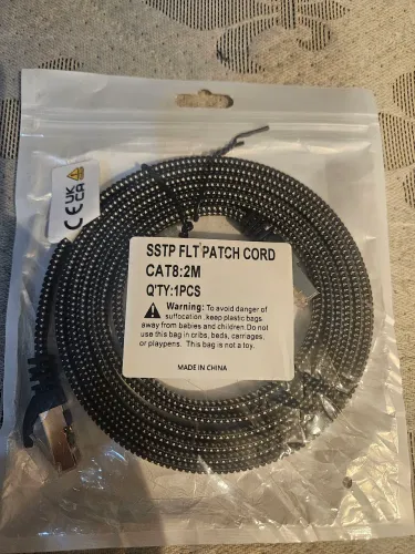 2 Cabos de internet cat8 2mts