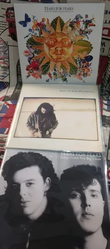 LP TEARS FOR FEARS LOTE COM 3 RAROS - 1200