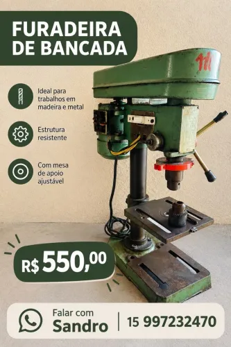 Furadeira de bancada
