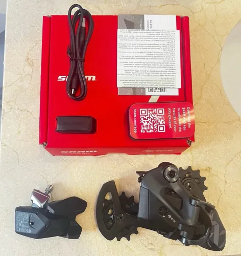 Câmbio Sram xx1 eletrônico kit upgrade 
