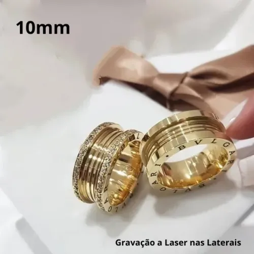 Alianças de Moeda Antiga Personalizadas e Simples