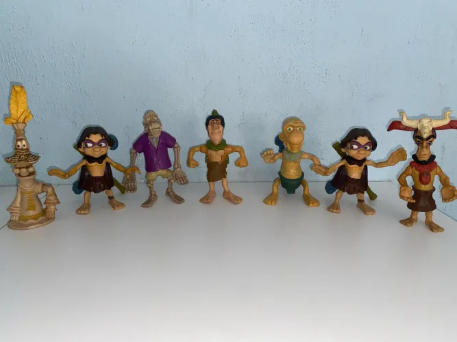 Coleção Tak e a Magia de Juju McDonald's 2005 - 7 bonecos