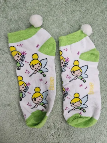 Meias Disney Original Tinkerbell tam 28 a3