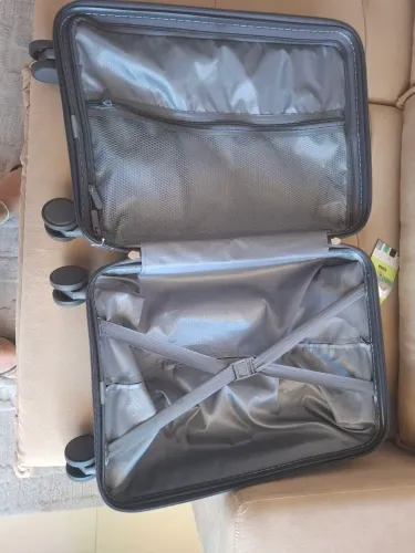 Mala de Bordo Propileno com Rodas 360° e Cadeado TSA Integrado 10Kg