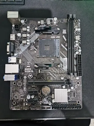 Placa mãe ddr4 am4 mancer b450