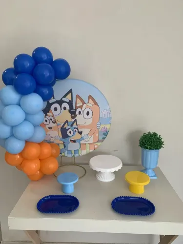 Festa na mesa bluey