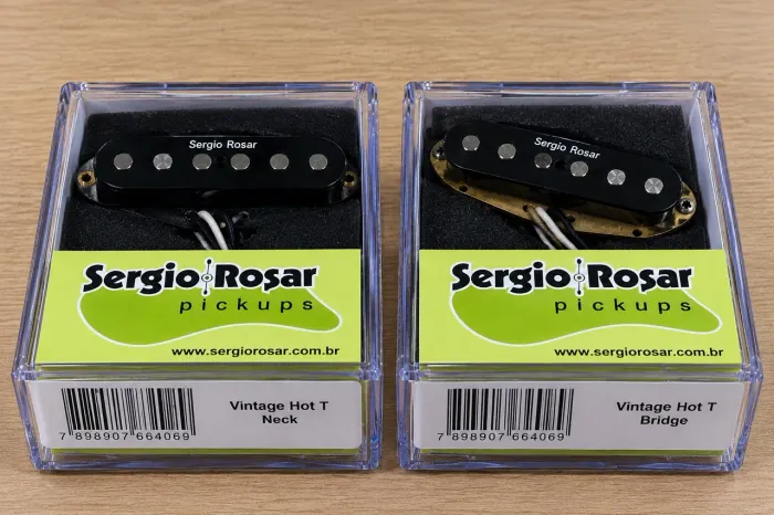 Par de Captadores Telecaster Sérgio Rosar Hot T vintage NOVÍSSIMOS 