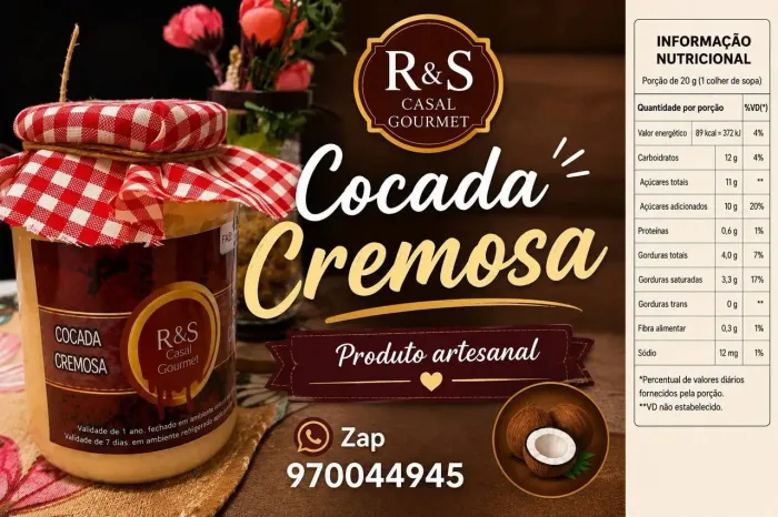 Cocada cremosa