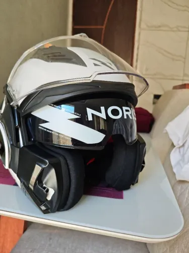 Capacete Norisk Avanger (BRANCO PEROLA)