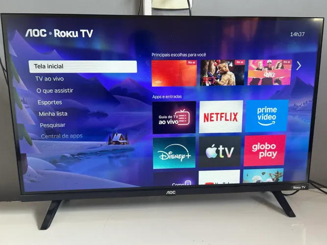 Smart Tv 32 Hd Aoc Tv 32s5045/78g Hdmi 1 Usb Wifi Roku