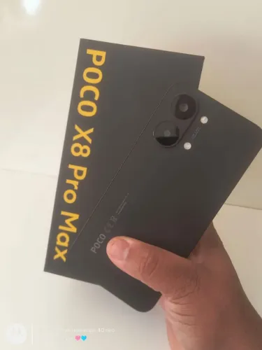 Poco X8 pro Max 256 GB 12 de memória ram aparelho novo sem marcas de uso