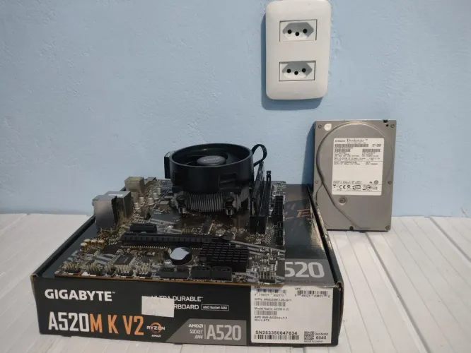 Kit Upgrade Ryzen 5 5600GT + A520M + 8GB DDR4