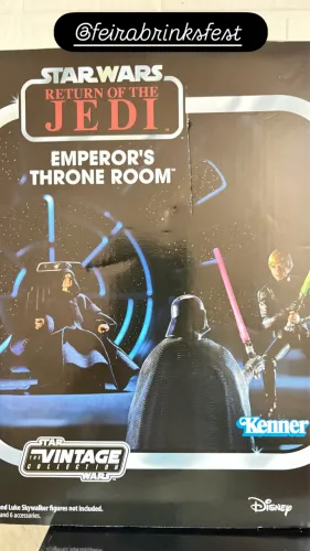 StarWars Return Of The Jedi Emperor?s Throne Room - Produto esgotado ! 