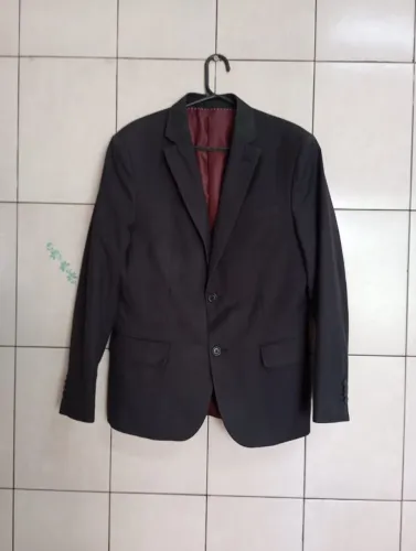 Blazer feminino preto Dudalina tamanho m