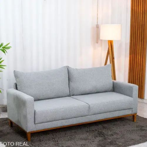 !!! ENTREGA GRATIS !!! Sofá 3 lugares Felícia 1.82m Linho