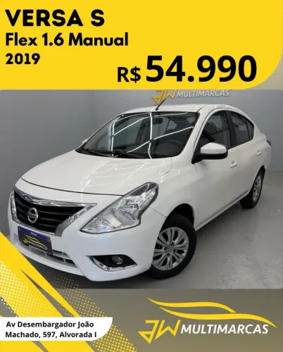 Nissan Versa S 1.6 16V Flexstart 4P Mec. 2019