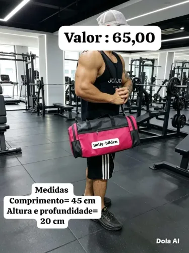 Bolsa de treino fit - ENTREGA GRÁTIS 