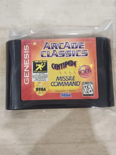 Cartucho original de mega drive Arcade Classics