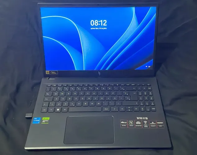 Notebook Gamer Acer Nitro V15 | RTX 4050 | i5 13ª Geração | 16GB DDR5 | Na Caixa!