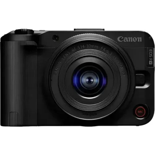 Câmera Digital Canon EOS R50 V 24.2MP 3.0 Lente RF-S 14-30MM IS STM PZ - Nova Lacrada