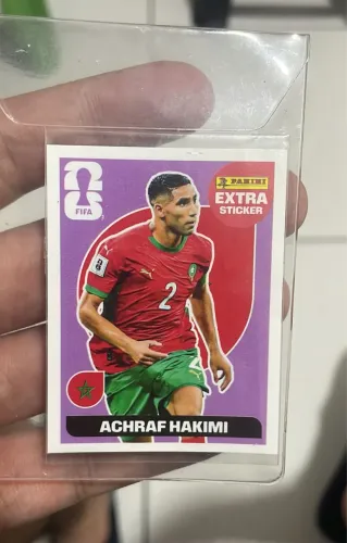 FIGURINHA HAKIMI BORDO LEGEND COPA DO MUNDO 2026