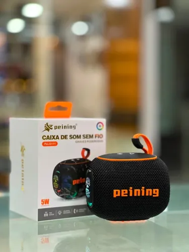 CAIXA DE SOM BLUETOOTH PEINING