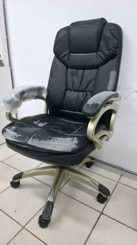 Cadeira de Escritorio Presidente Preta