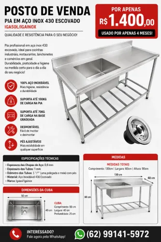 TANQUE DE INOX