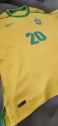 Camisa do brasil 1998 seleção brasileira leia a descrição 