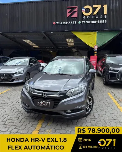 Honda HR-V EXL 1.5 Sensing 16V 5P Aut. 2016