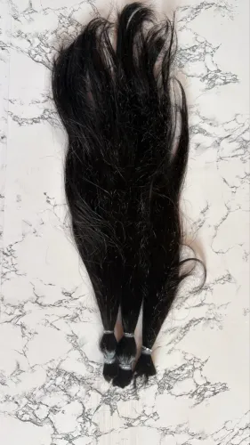 Cabelo humano liso